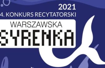 44. Konkurs Recytatorski Warszawska Syrenka - plakat
