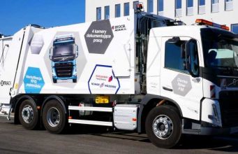 Ekologiczna śmieciarka elektryczna. Fot. Volvo Trucks
