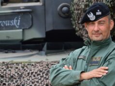 Generał brygady Jarosław Górowski – dowódca 1 Warszawskiej Brygady Pancernej im. Tadeusza Kościuszki