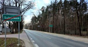 Aleja Piłsudskiego w Wesołej - Widok od strony wyjazdu z Sulejówka. Fot. SZRM